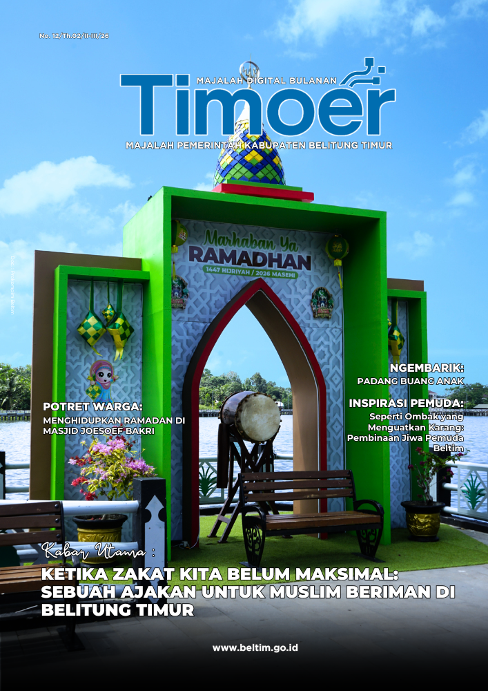 Cover Majalah Digital Timoer Edisi 12