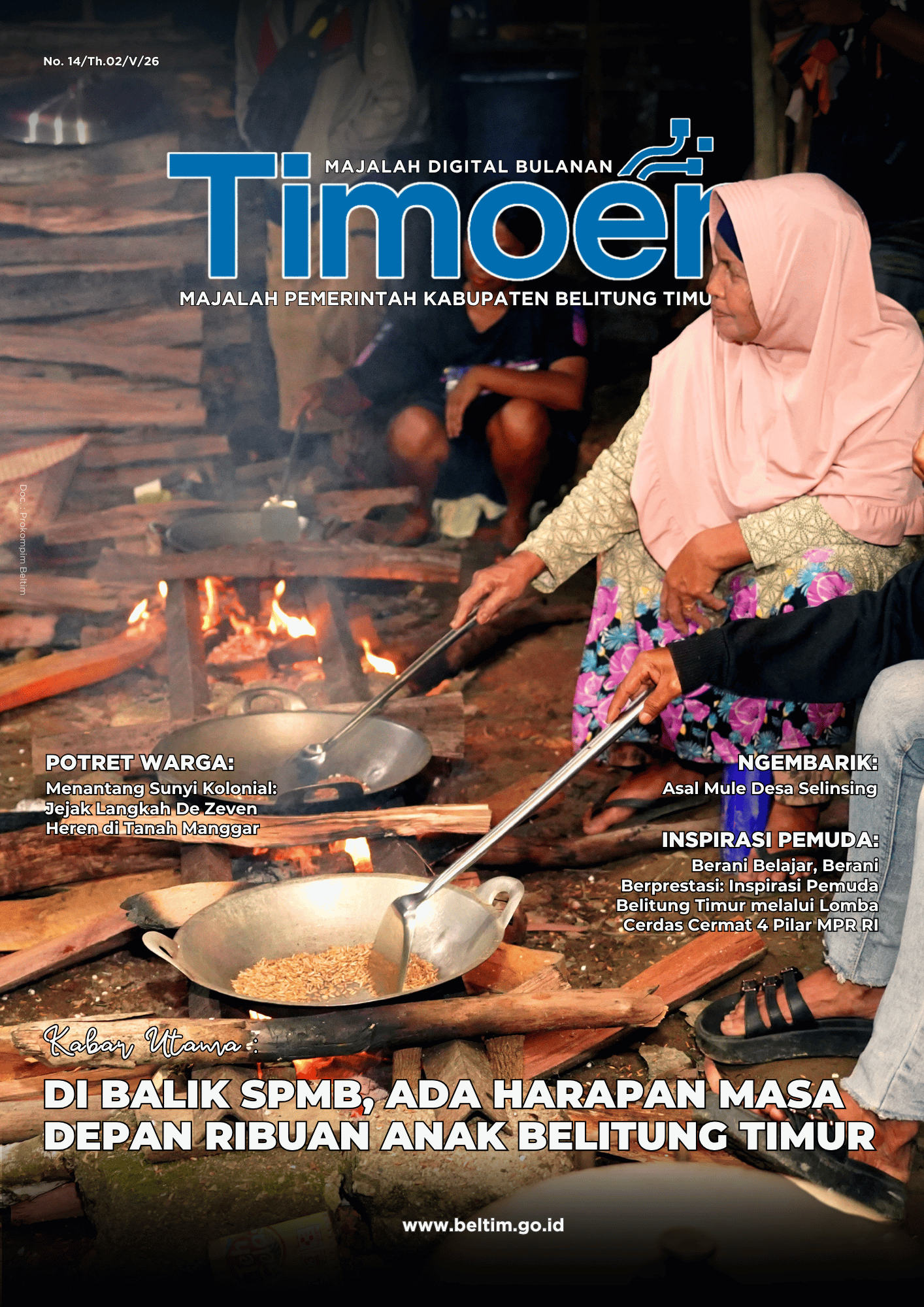 Cover Majalah Digital Timoer Edisi 14