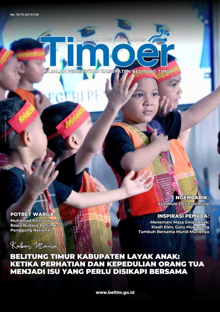 Cover Majalah Digital Timoer Edisi 15